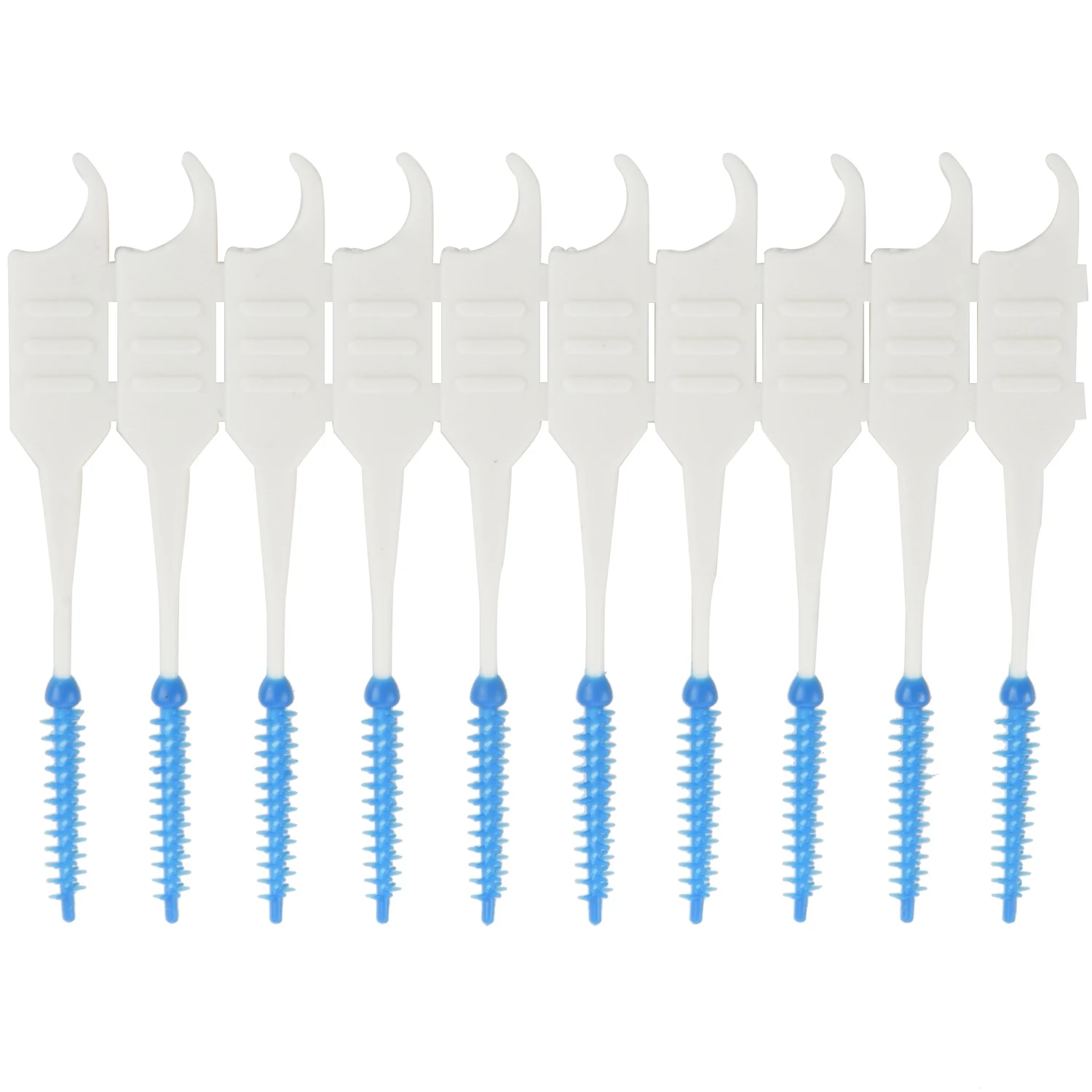 Palillos de dientes de 40 piezas, hilo Dental, cepillo Interdental, palo de Limpieza de dientes