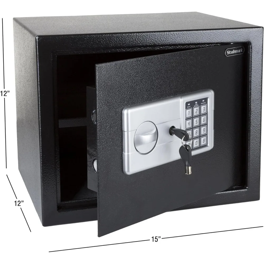 Cassaforte sicura per tastiera elettronica in acciaio con esclusione chiave manuale per riporre oggetti di valore