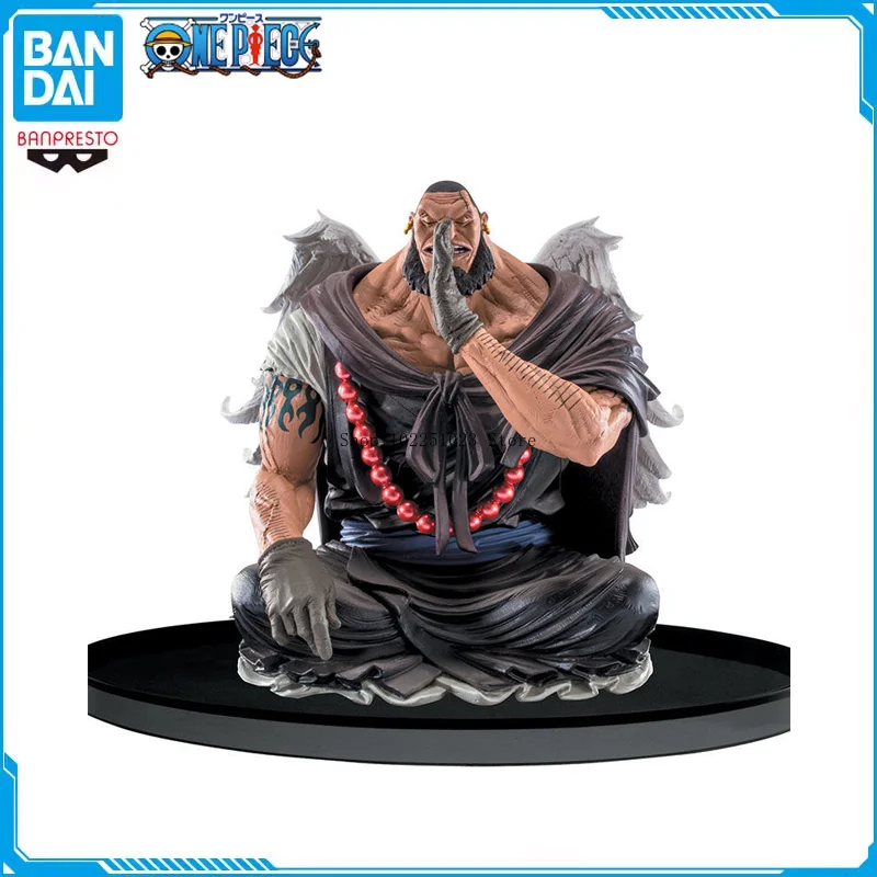 BANDAI SCuitures BIG One Piece Decisive battle 5 Anime Figure Urouge Sitting posture Action Model Desktop Ornaments Gifts