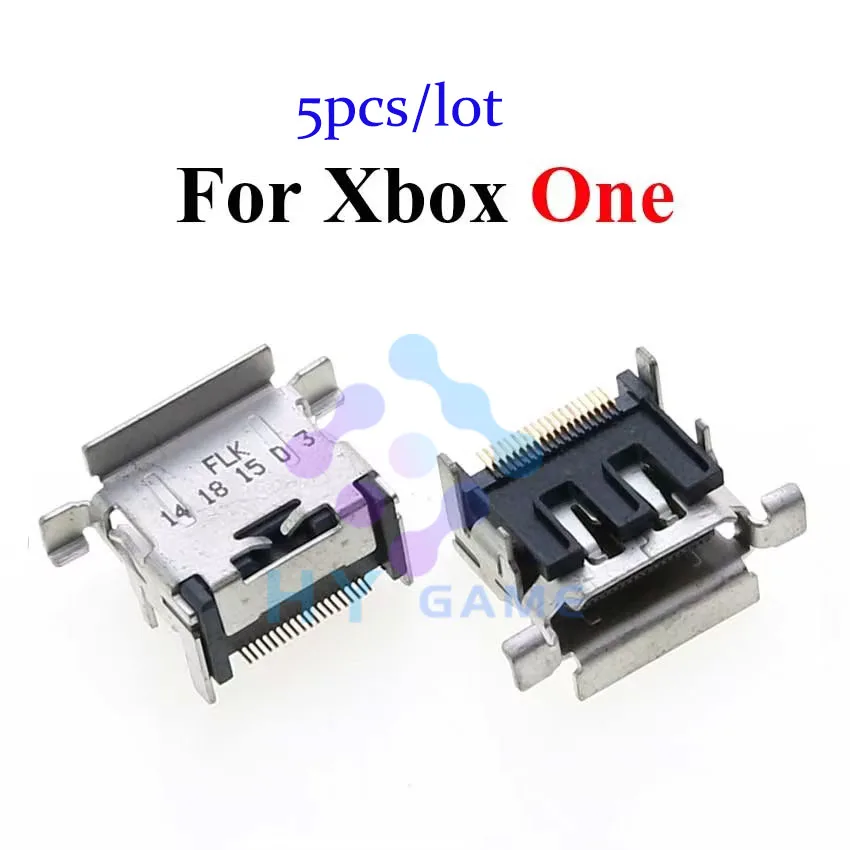 5pcs HDMI-Compatible Port Socket Interface for Microsoft XBOX Series One X S HDMI-compatible Socket Interface Connector