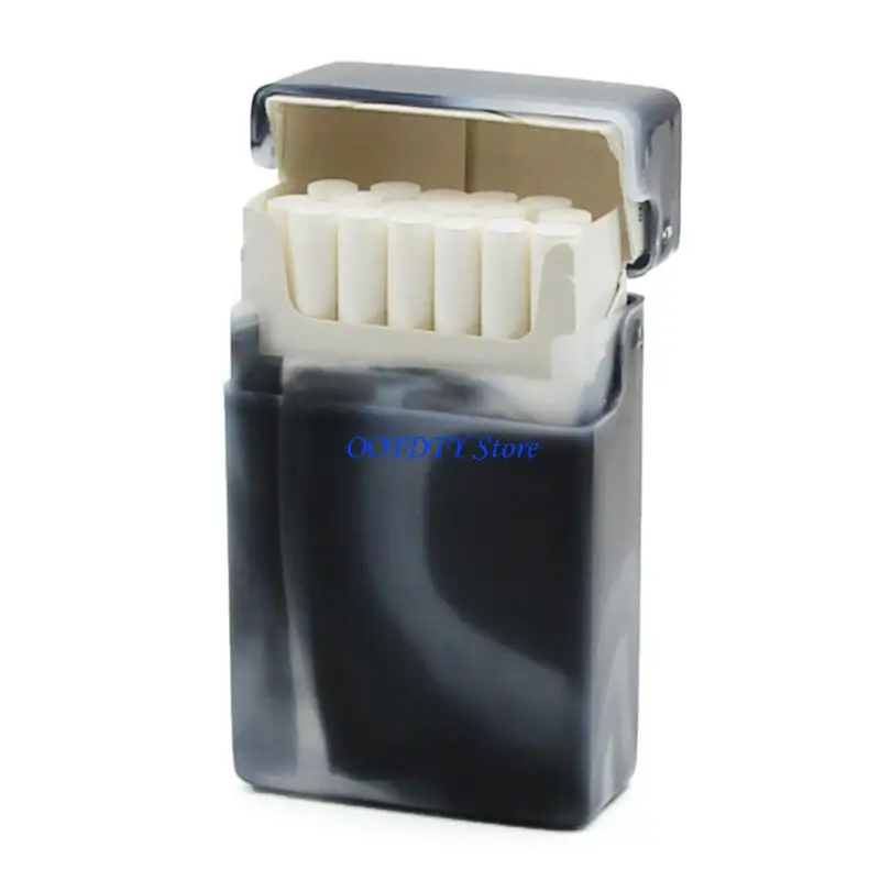

367A Cigarettes Container Cigarette Box with Lid Moisture-proof Portable Plastic Cigarette for Case Dispenser Ho