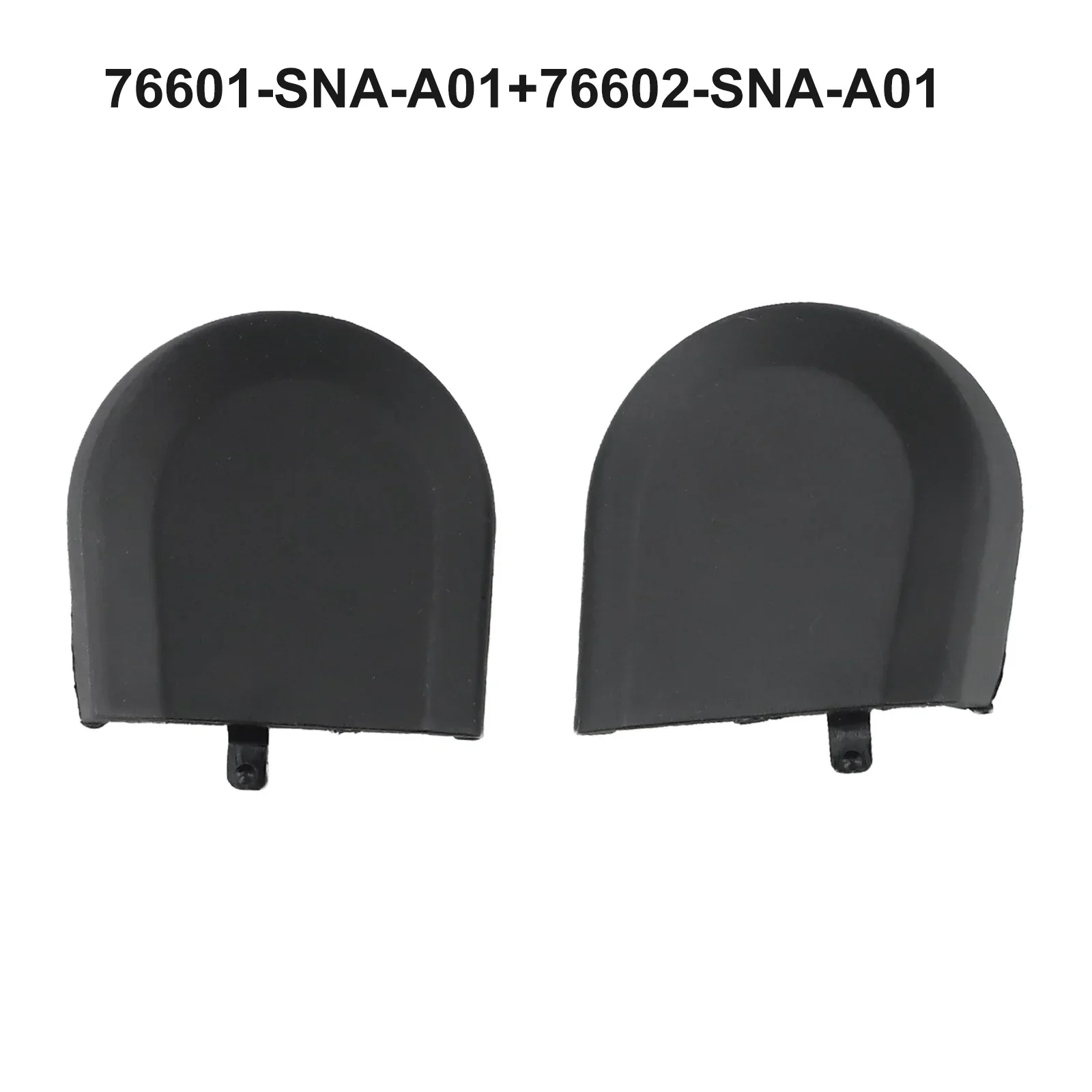 2pcs Wiper Arm Cover Windshield Nut Cap Cover Bolt For Honda For Civic 2006-2011 Replacement Part To Fix Missing Wiper Cap