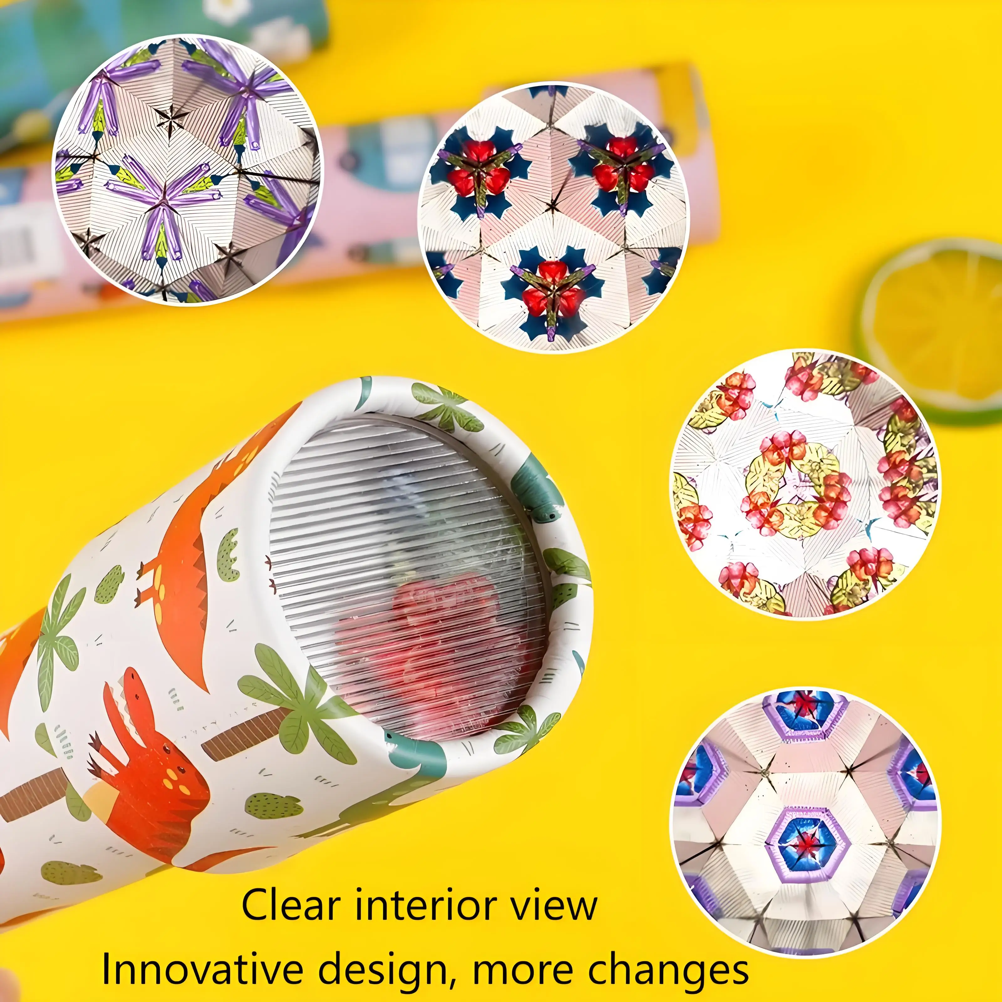 لعبة مشكال للأطفال ، تلسكوب علمي ، هدية ممتعة لطلاب مرحلة ما قبل المدرسة والمدارس الابتدائية ، الأولاد والبنات