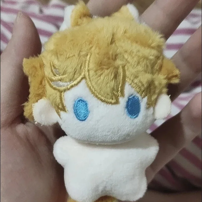 5cm Anime Game Genshin Impact Wanrer Adorable Cosplay Soft Cotton Doll Starfish Body Cartoon Mini Keychain Toy Figures Gifts
