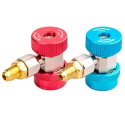 R1234Yf Quick Couplers Kit R1234yf Adapter AC Fittings Conversion Kit 1234Yf To 134A Adapter High/Low Side Quick Connector