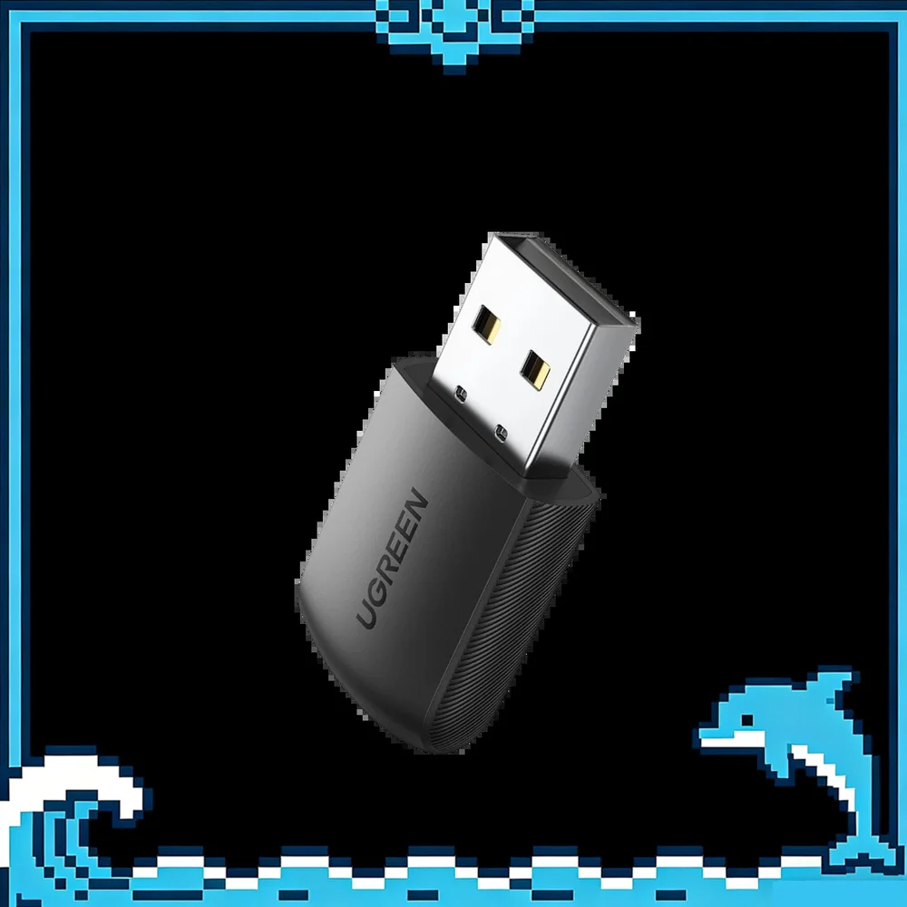 UGREEN CM448 20204 AC650 Dual Band USB WiFi Adapter 2.4GHz 5GHz for Laptop Desktop