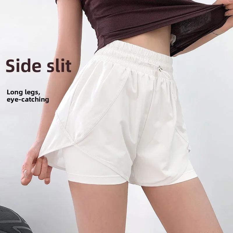 2025 New Women's Spor orts Breathable Qui-Drng Fitn Running Yoga Casual Pants High Waist ort Length Polyester Sp...