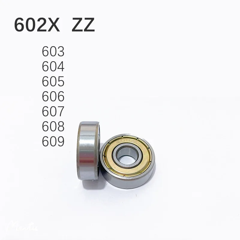 

2-100 pcs Miniature Ball Bearings 602XZZ 603ZZ 604ZZ 605ZZ 606ZZ 607ZZ 608ZZ 609ZZ