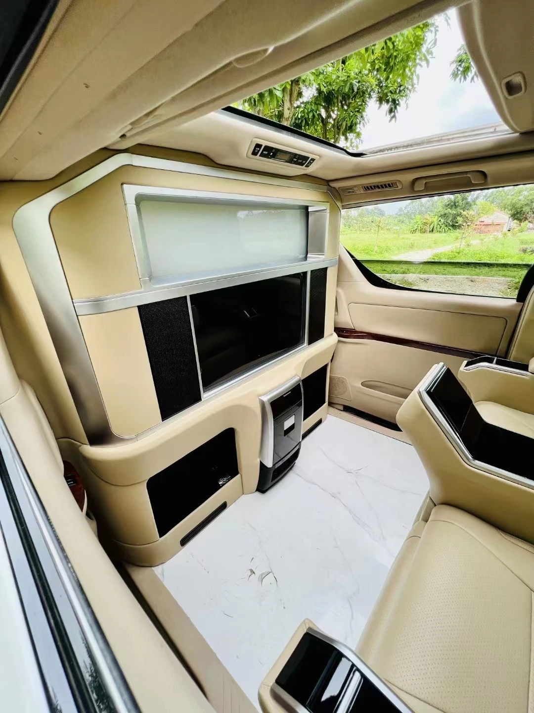 Acessórios para Interior de Carro, Modificação Personalizada, Kit de Assento VIP com Cor Personalizada para Alphard