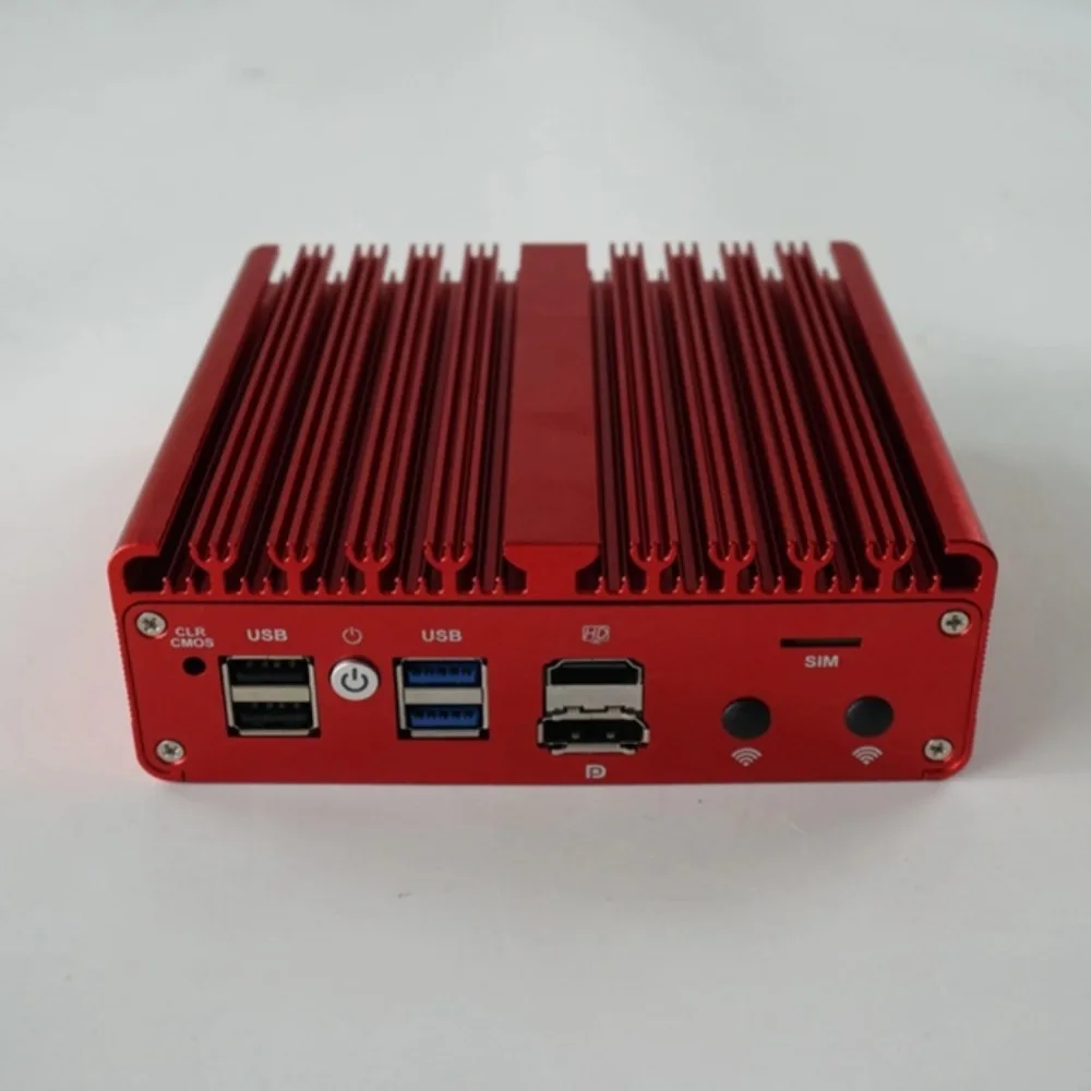 IKuaiOS Red Network Appliance H30RS 4 Ports i226 2.5G Intel CPU for Firewall Router Compatible Pfsense Proxmox ESXi VLAN VPN