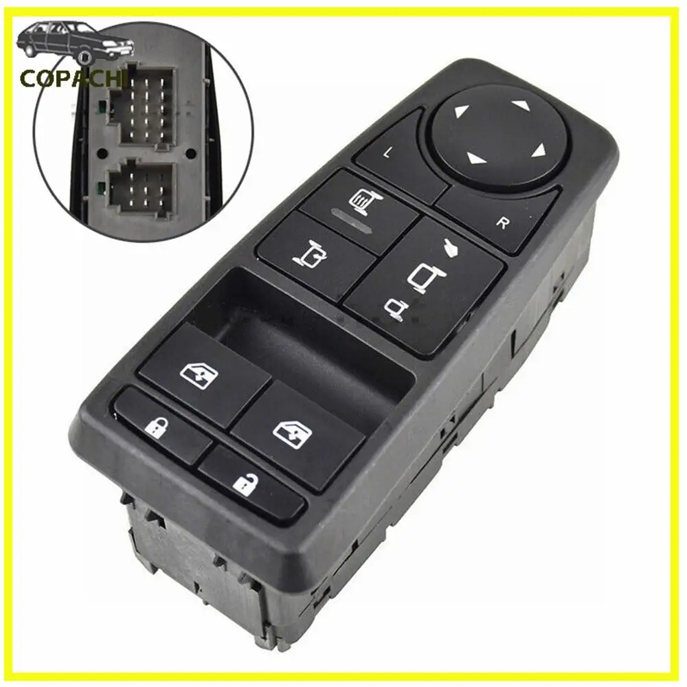 

1pc Electric Power Master Window Control Switch Button 81258067107 For MAN TGS TGX Car Interior Accessories Parts Replacement