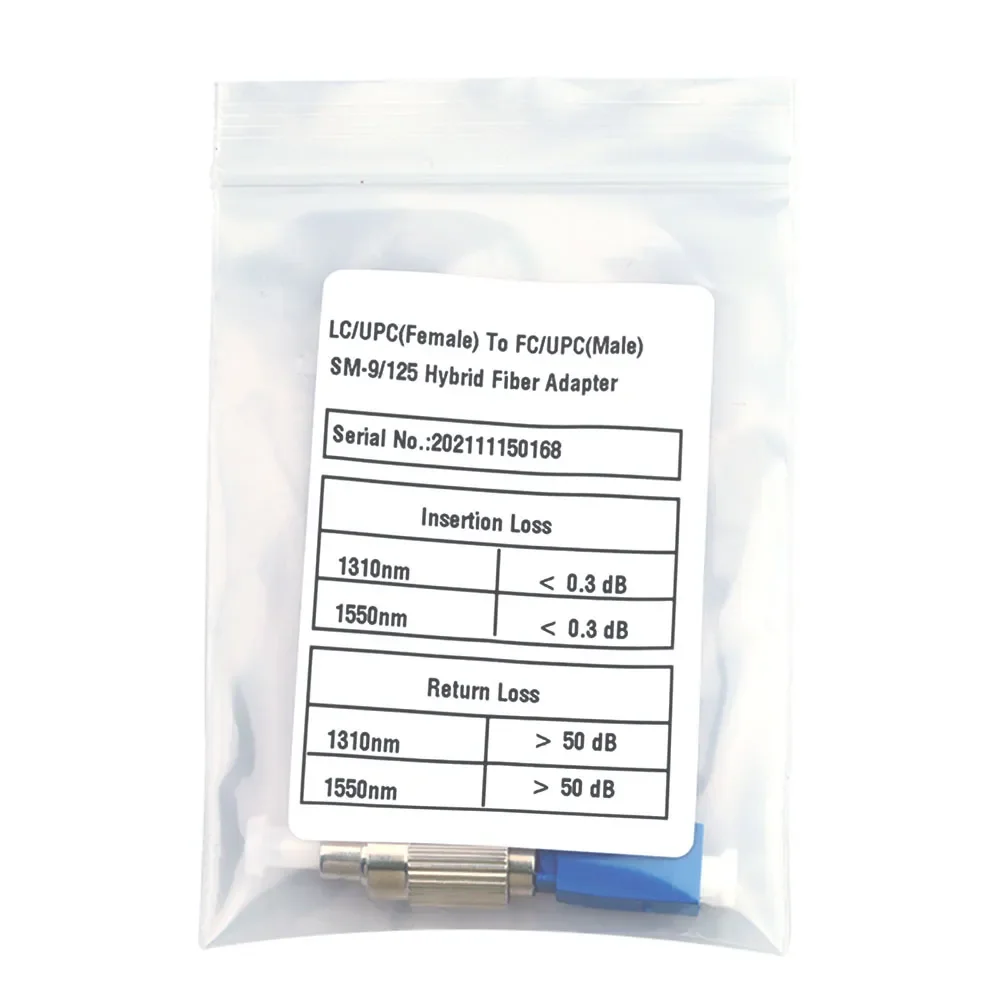 lc sc adapter fiber lc connector 5PCS FC Male -LC Female Adapters Fiber Optic Adapter Conector Fibra Optica