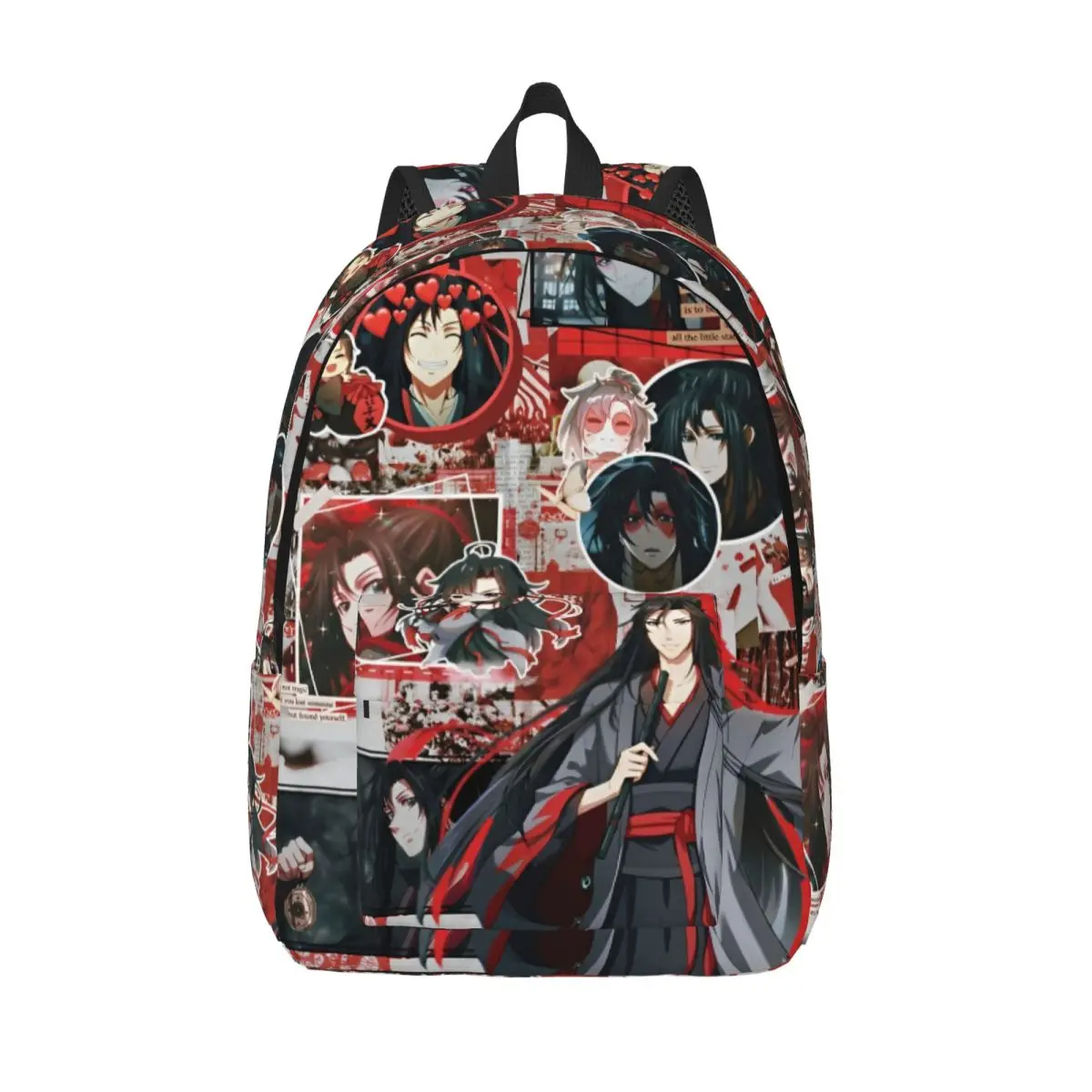 

WangXian The Untamed Backpack for Men Women Fashion High School Business Daypack Lan Wangji Wei Wuxian Laptop Canvas Bags Gift
