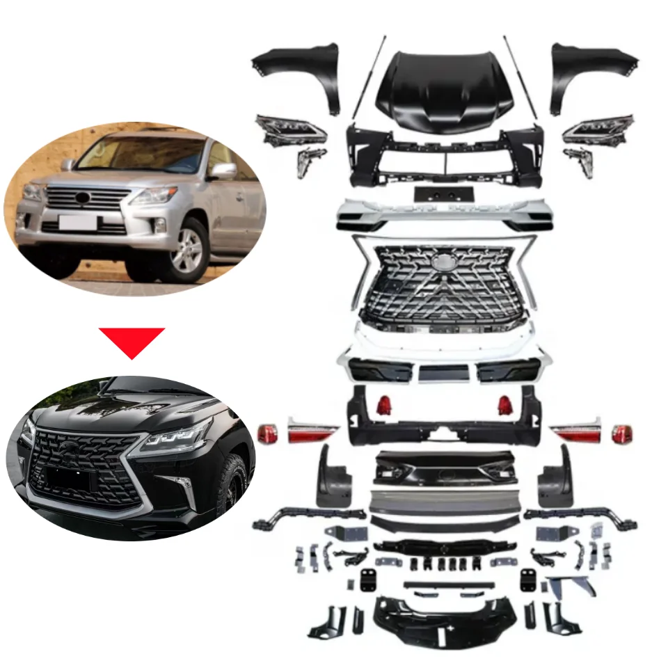 HW high performance 2021 Sport Design Edition body kit tuning front bumper for Lexus LX570 2008-2015