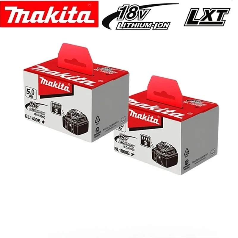 

Genuine Makita 18V 5.0Ah Rechargeable Battery - Fits BL1860 BL1860B BL1850 BL1850B Cordless LXT Tools