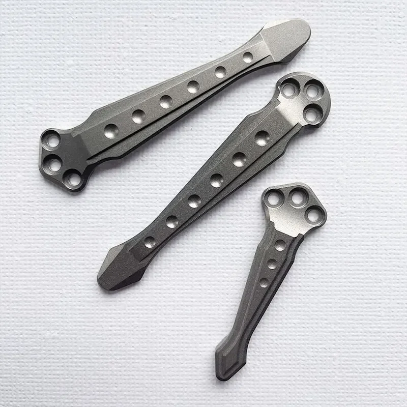 1pc Titanium Alloy Knife Pocket Clip Back Clamp for Benchmade Bugout 535 Griptillian 551 940 585 Emerson CQC ZT 0640 0920