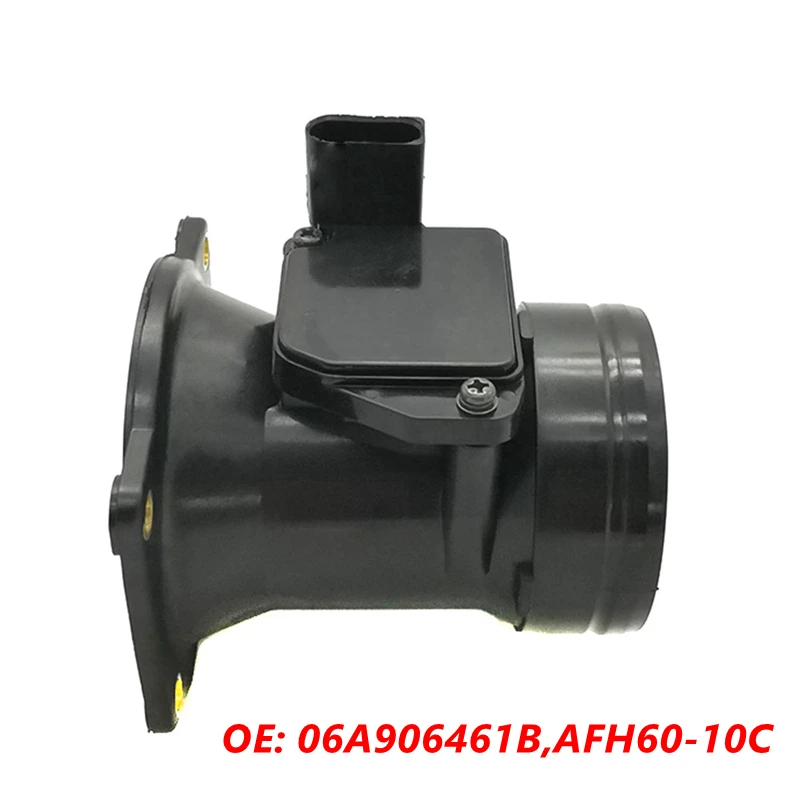 06A906461B Mass Air Flow Meter Sensor MAF For VW Bora Golf IV New Beetle Passat Polo Transporter IV 06A906461BX AFH60-10C