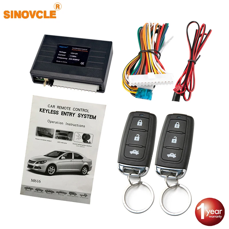 Car Remote Central Door Lock Keyless System Remote Control Car Alarm Systems Central Locking withAuto Remote Central Kit