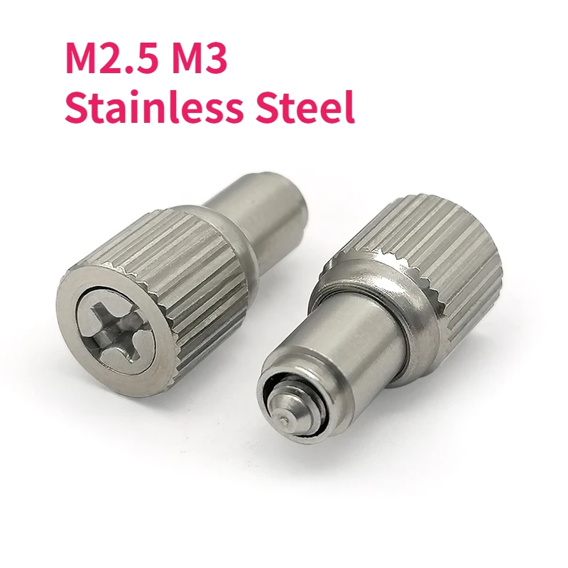 M2.5 M3 PF10 Stainless Steel Riveted Loose Spring Screw Sheet Metal Pressure Plate Screw