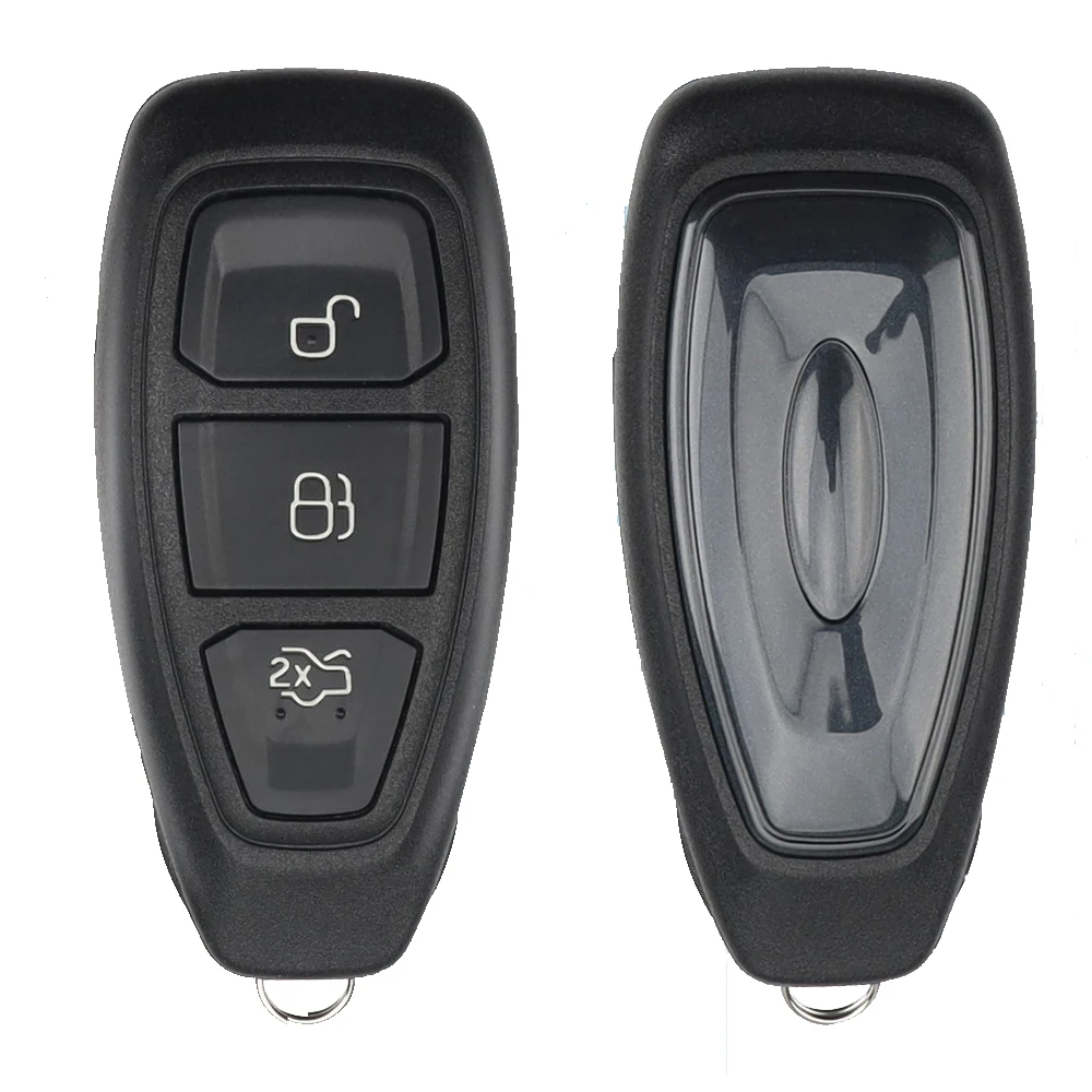SilKY KR5876268 ID49 KR55WK48801 4D63+/83 Chip 433 MHz Chiave per auto telecomando intelligente adatta per Ford Fiesta Kuga 2016 2017 2018