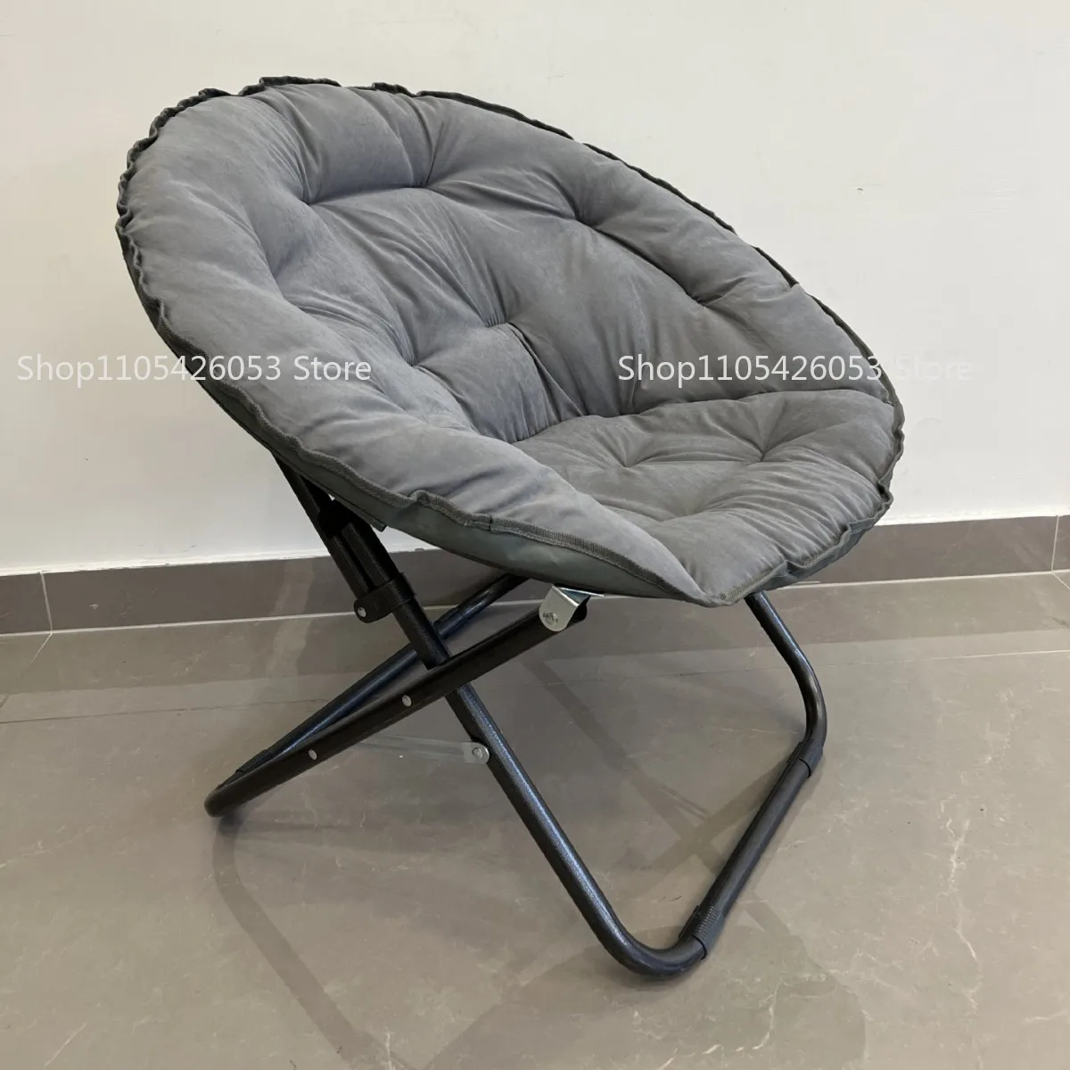 

Складное кресло-шезлонг Moon Chair для балкона, дома, обеденного перерыва, с откидной спинкой, для беременных, плюшевое, для отдыха