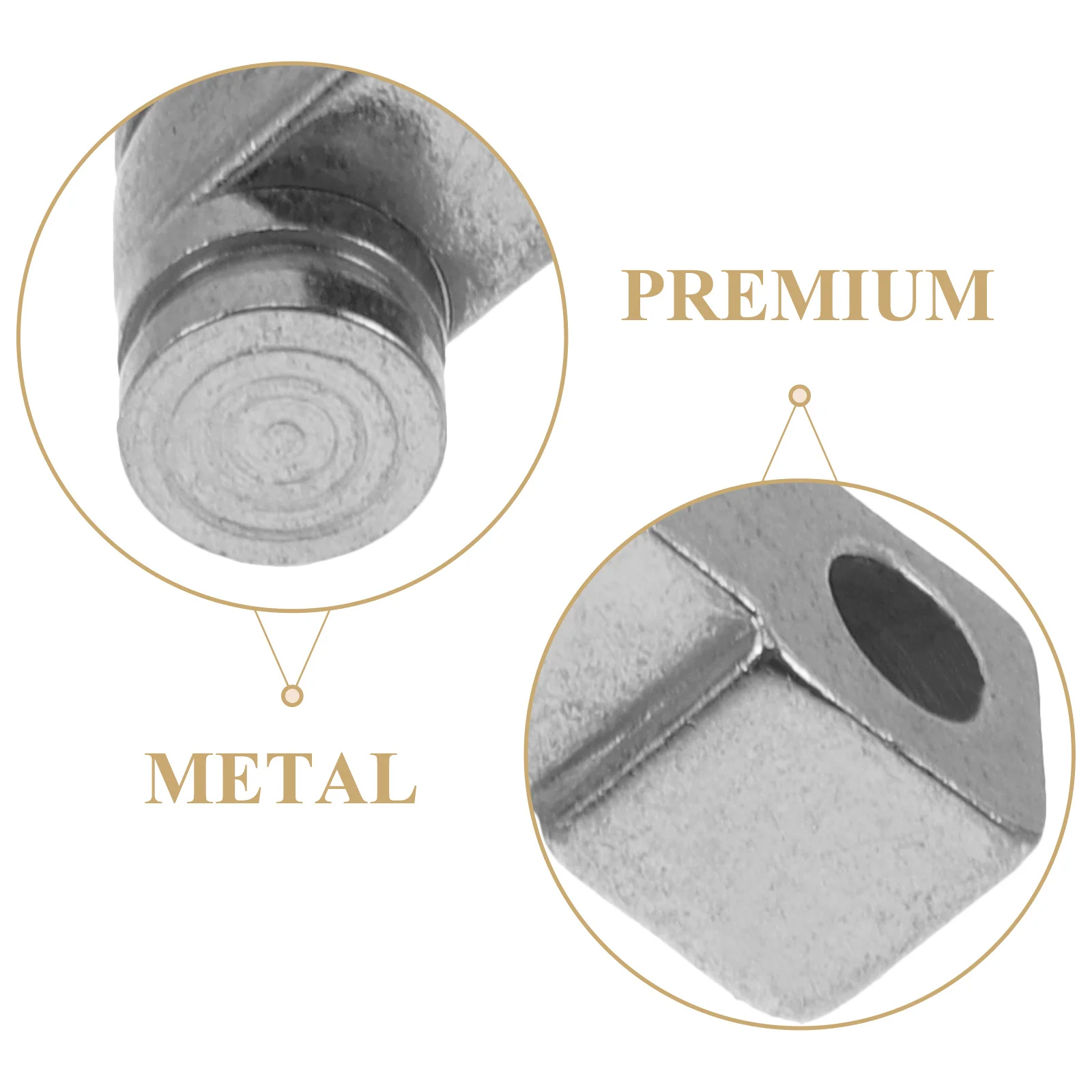 

2 Sets Metal Guitar String Trees Electric Bass Accessories Retainer Parts Components Long Term Use Roller Tree Instrument Guitar