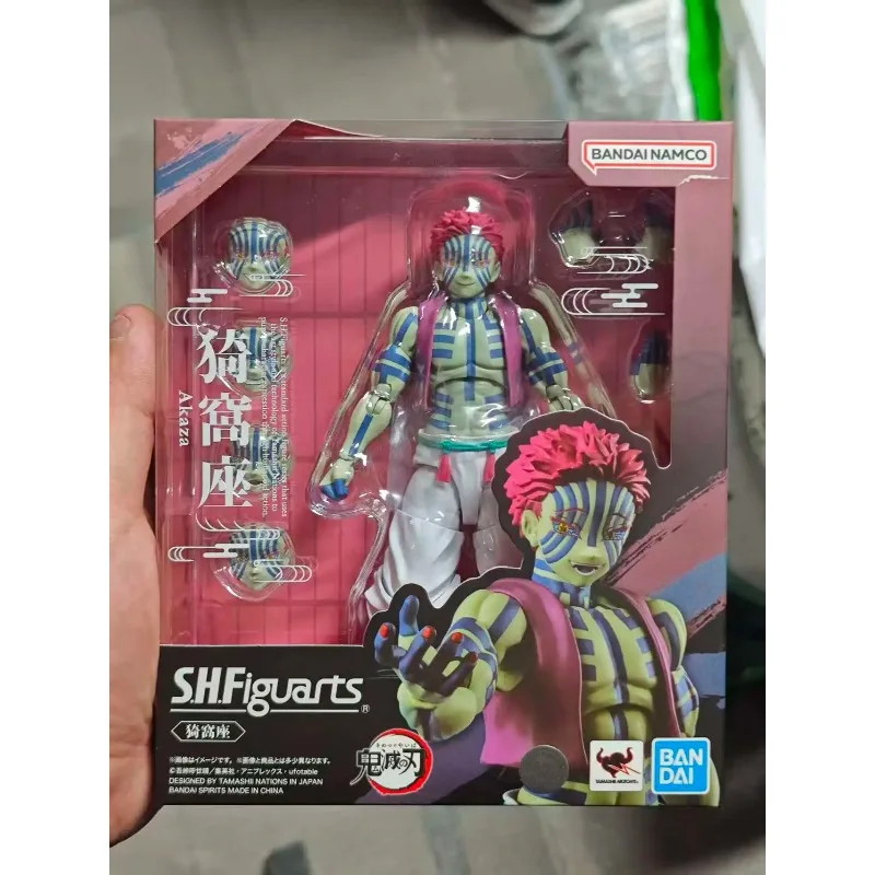

In Stock Bandai S.H.Figuarts SHF Demon Slayer Kimetsu No Yaiba Akaza Action Figure Model Toys