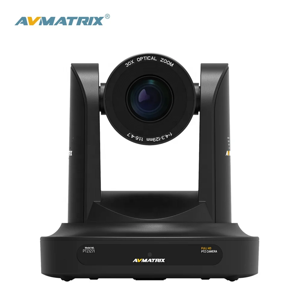 AVMATRIX Full HD 1080p HDMI 30x Optical Zoom 3G-SDI PTZ Camera PoE Streaming Camera Support /PELCO-D/P