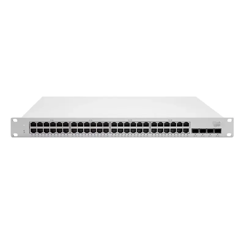 New Cisco MS225-48FP Managed Switches 48x 10Gb UNCLAIMED +4x 1U Meraki 1GbE  SFP+ PoE+ Network Switch