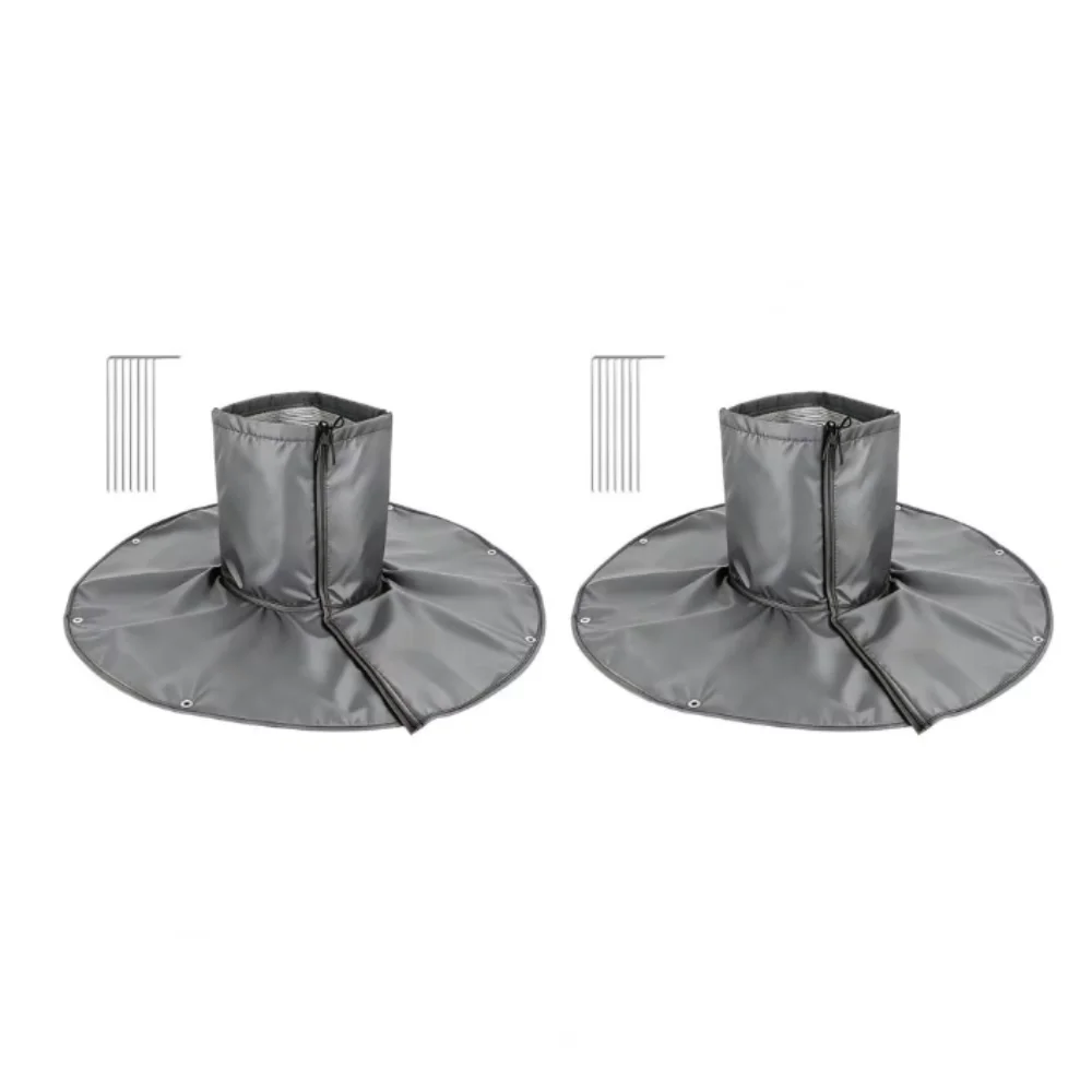 3-Layer Tree Root Protector Ground Stakes High-Quality Tree Insulation Wrap Easy To Use Warm Protection Winter Freeze Cover