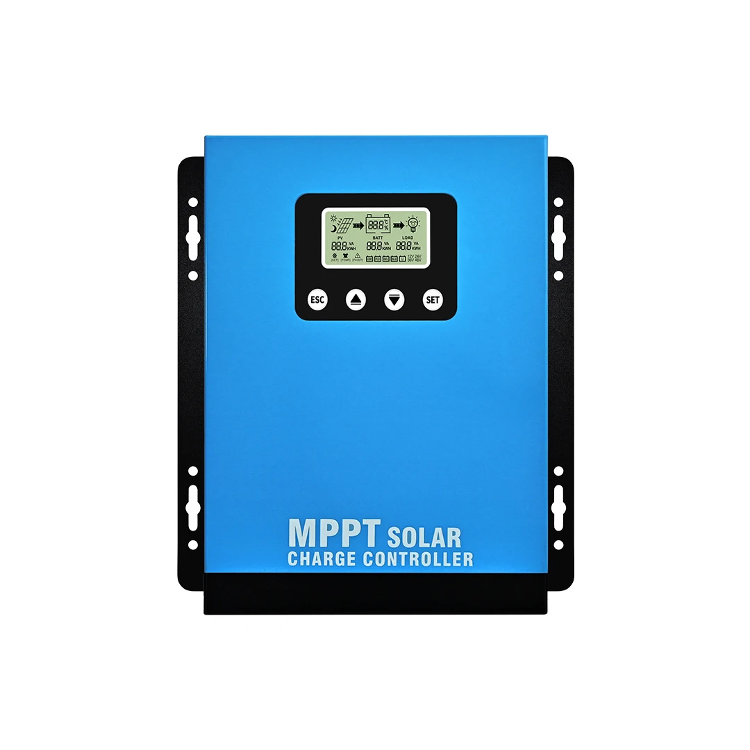 MPPT Solar Controller 120A 12V - 48V Photovoltaic RV Household Energy Storage Control System Supports Power Limit Protection