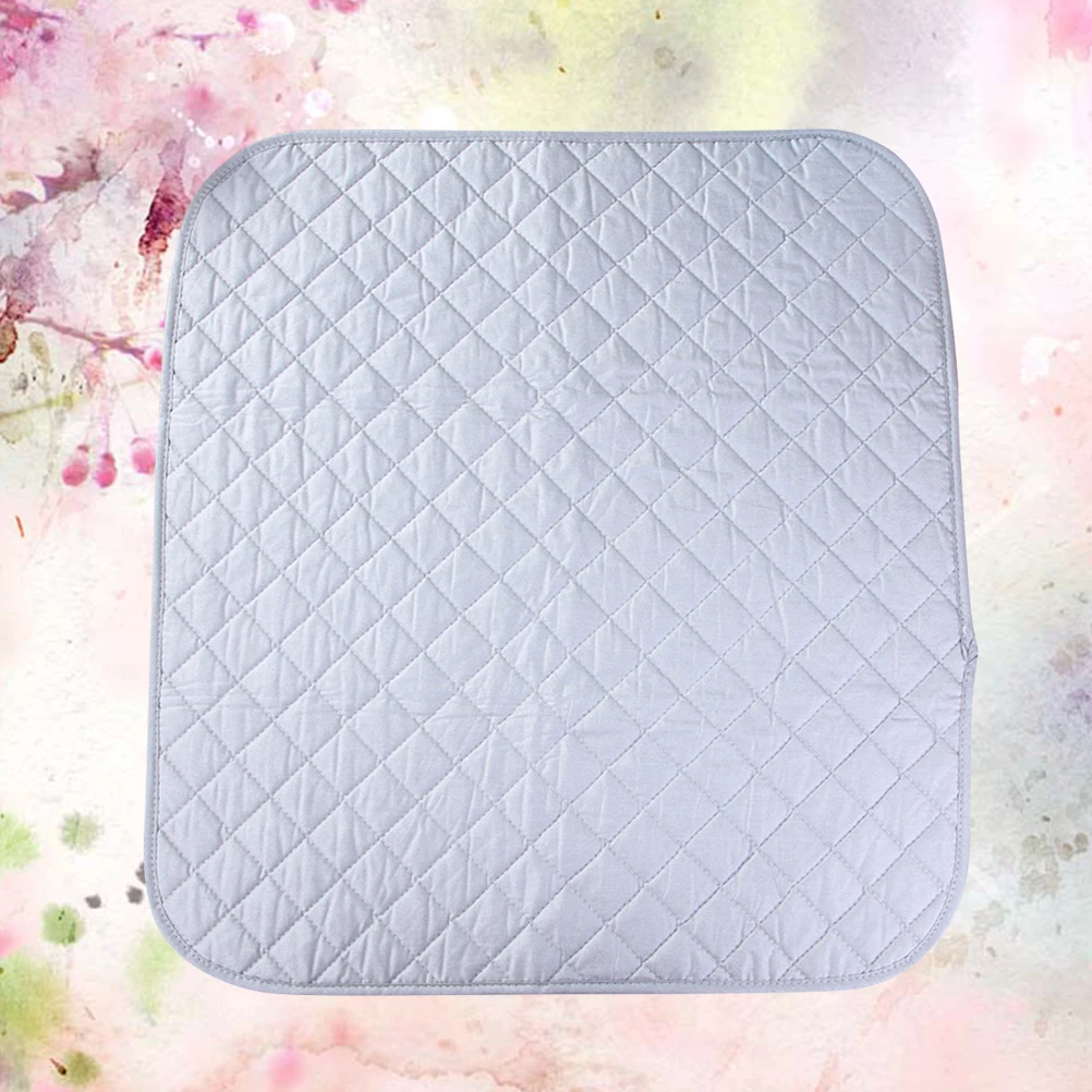 

1 Pc Foldable Ironing Mat Thermal Insulation Ironing Pad Clothes Ironing Pad Creative Ironing Mat for Home Use (White)