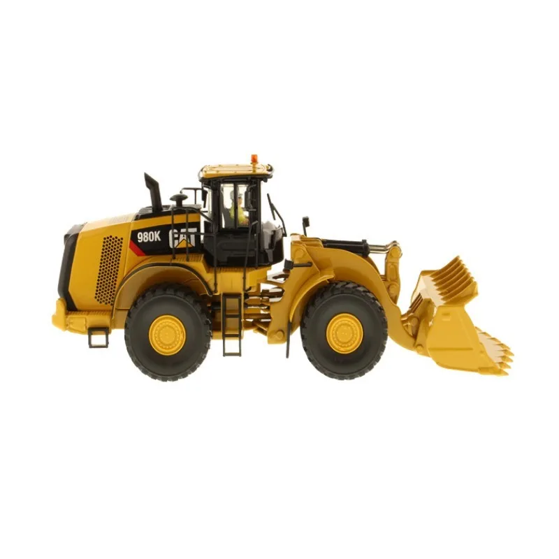 DM для Caterpillar CAT 980K колесный погрузчик из сплава, инженерный грузовик, вилочный погрузчик, модель 1:50 85296