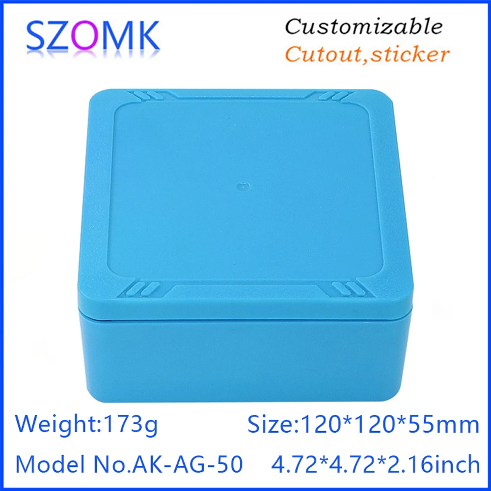 High Quality Blue ABS IP67Plastic Waterproof Box AK-AG-50