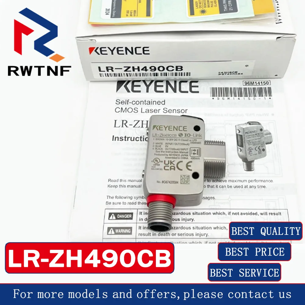 

Совершенно новый оригинальный лазерный датчик LR-ZH490CB KEYENCE
