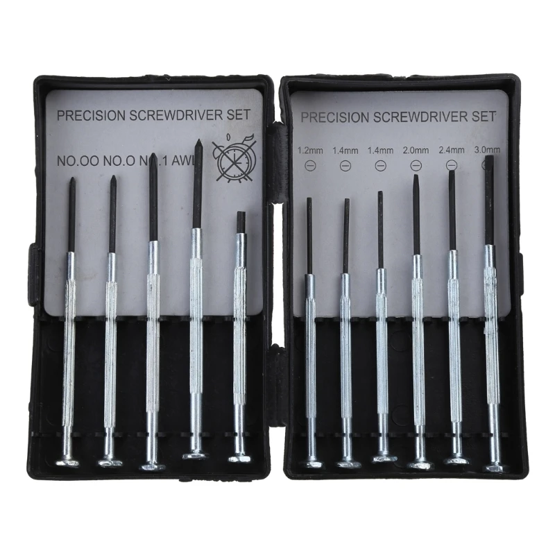 

11Pcs Micro Screwdriver Set Precision Watch Jewelry Glasses Repairs Kit