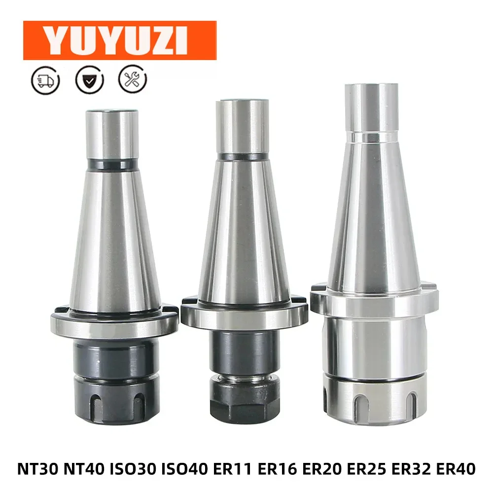 NT30 NT40 ER11 ER16 ER20 ER25 ER32 ER40 Tool Holder ISO30 ISO40 NT ER Tool Hold Collet 7:24 For Cnc Milling Machine Tool Spindle