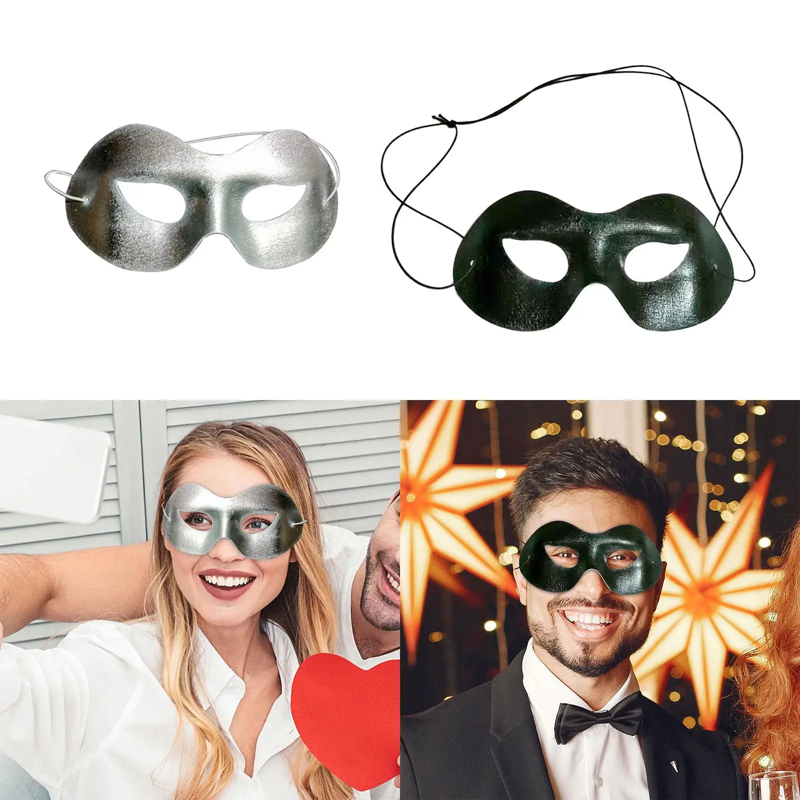 Masquerade Mask Costume Accessory Decorative Ornaments Props Valentine's Day Gifts for Her Dance Dress up Night Club