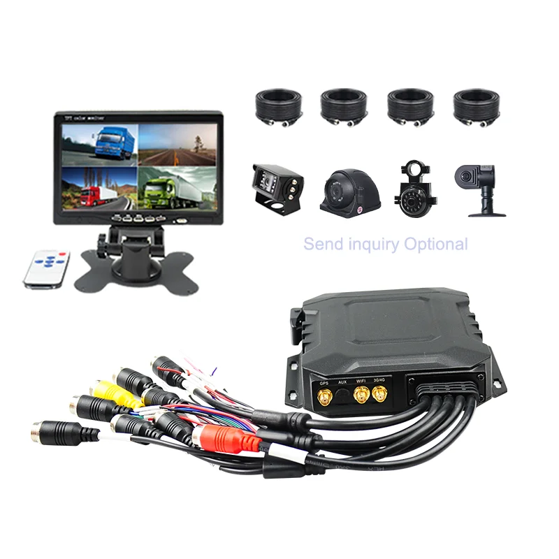 Citops Factory Contados Pasajeros Mdvr Lte 3g Wifi Gprs Gps tracker Mobiele Dvr Real-time Surveillance SSD 1080P Mdvr