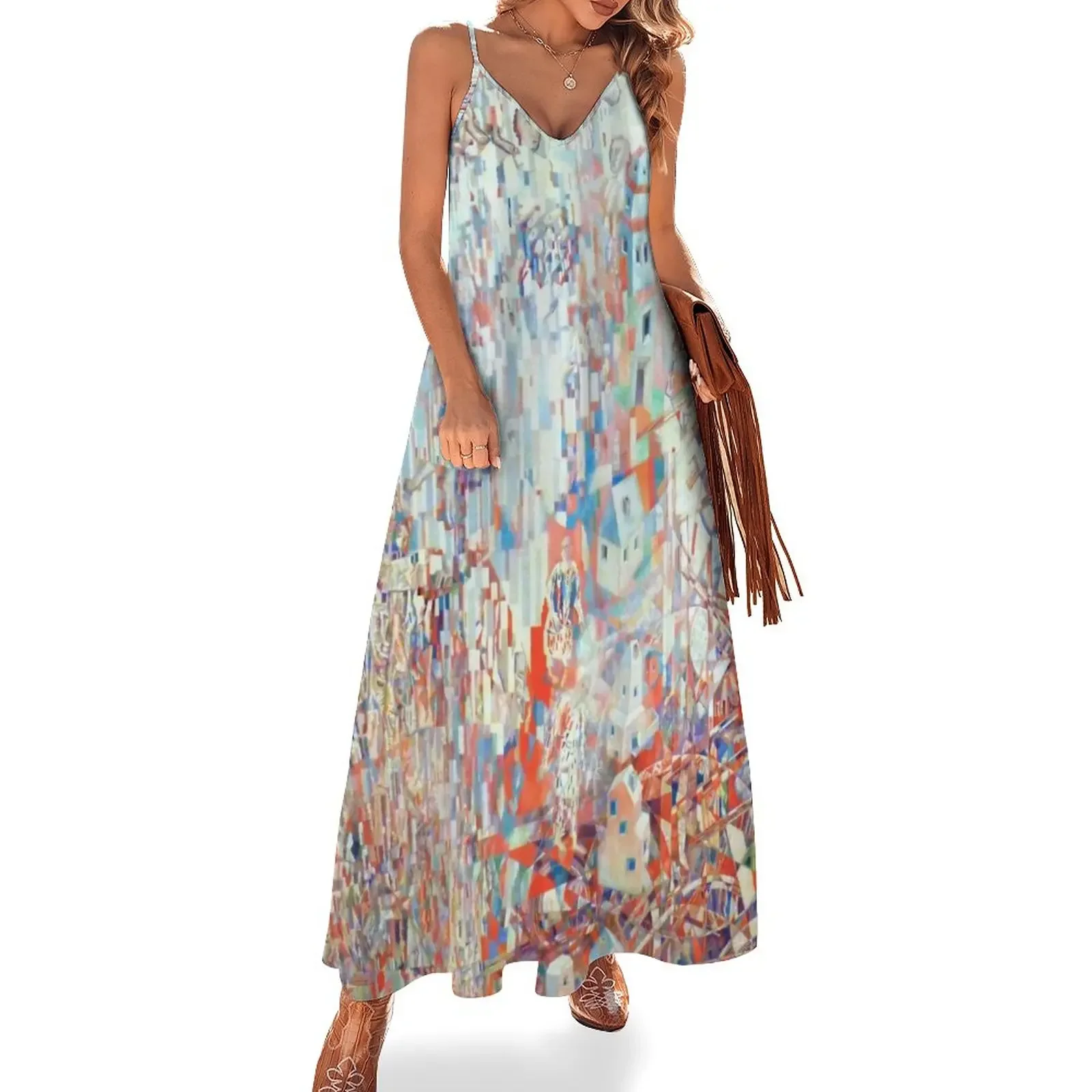 

Formula of the Petrograd Proletariat - Pavel Filonov Sleeveless Dress Female clothing dresses for official occasions