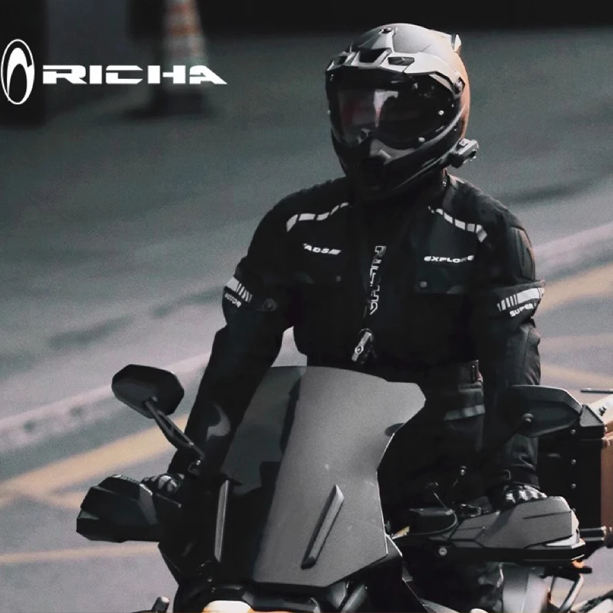 RICHA Motorcycle Jacket Pants Winter Warm Motocross Jackets Men