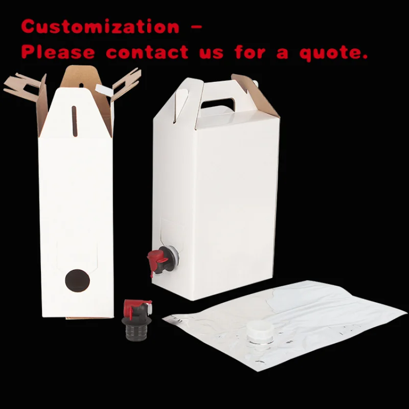 custom.LOKYO Beverage Hot Cold Drink Server Carafe Disposable Coffee Dispenser Kraft Paper Box Coffee