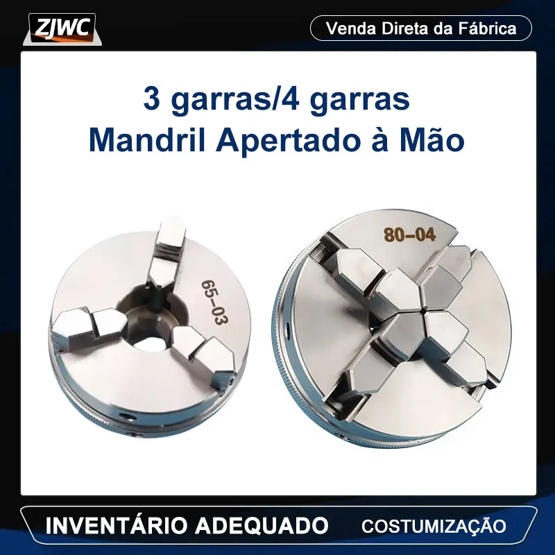 micro-lathe-mini-50-65-80-three-jaw-4-jaw-stainless-steel-chuck-household-woodworking-chuck-four-jaw-hand-tight-50-lathe-spindle