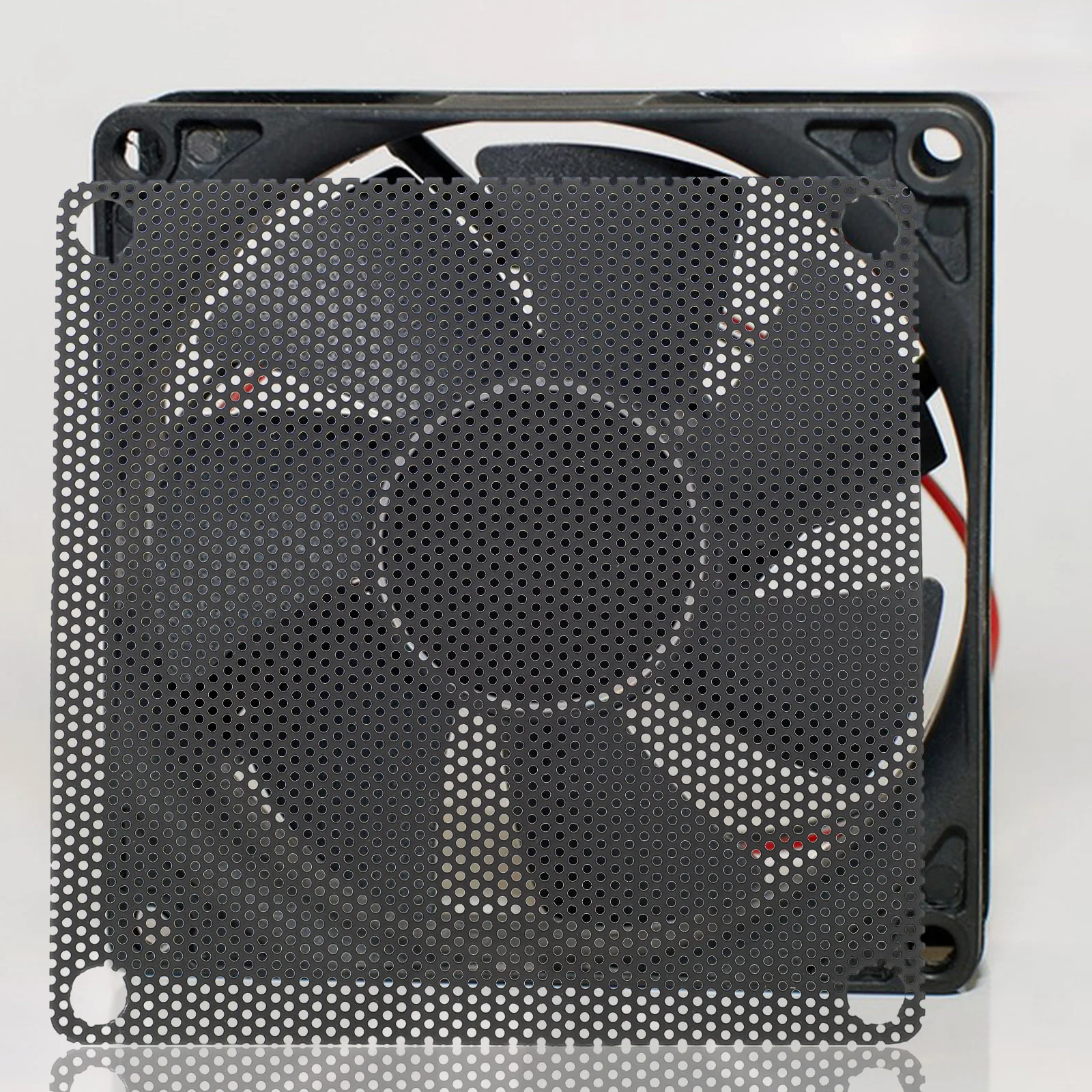 

10Pcs Computer Mesh Filter for Pc Fan Hardware Cooling System Dust Proof Replacement Screen Easy Installation Kit