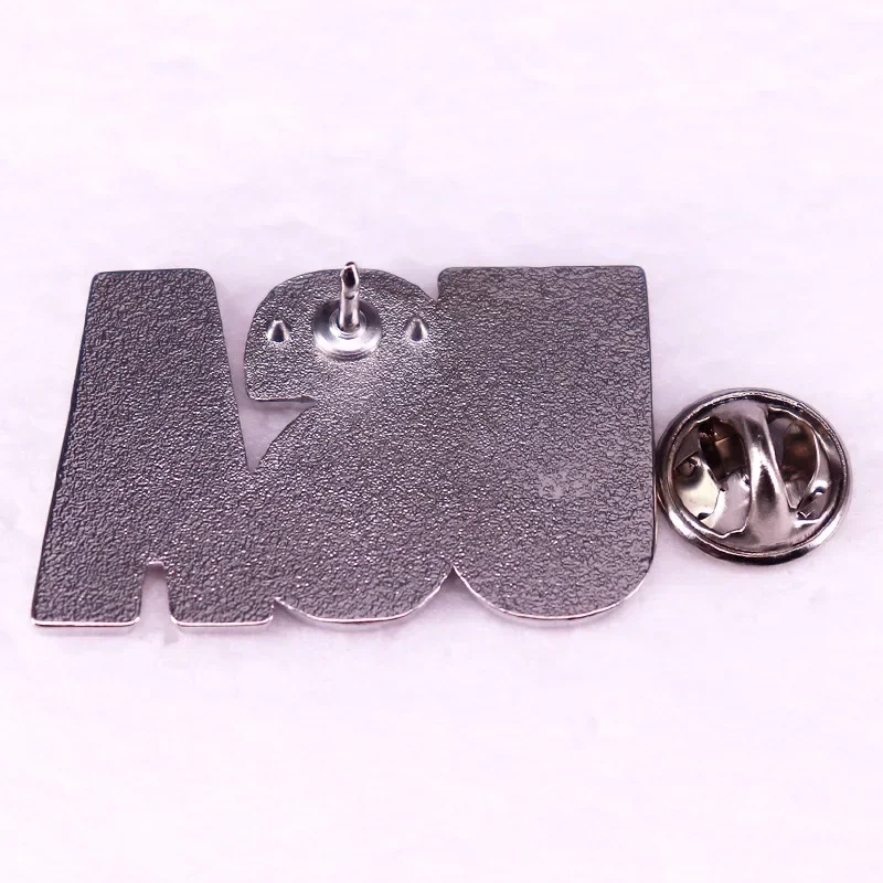 العلم الأمريكي رسائل الفيل شعار دبابيس شارة مينا معدنية نجمة متلألئة راية التلبيب بروش دبوس إعطاء الأصدقاء والمشجعين الهدايا