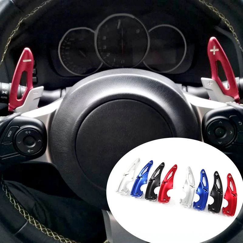 

Car Aluminum Alloy Steering Wheel Shift Paddle Shifter Extension For Toyota GT86(2017) and Subaru BRZ(2017) Auto Car-styling