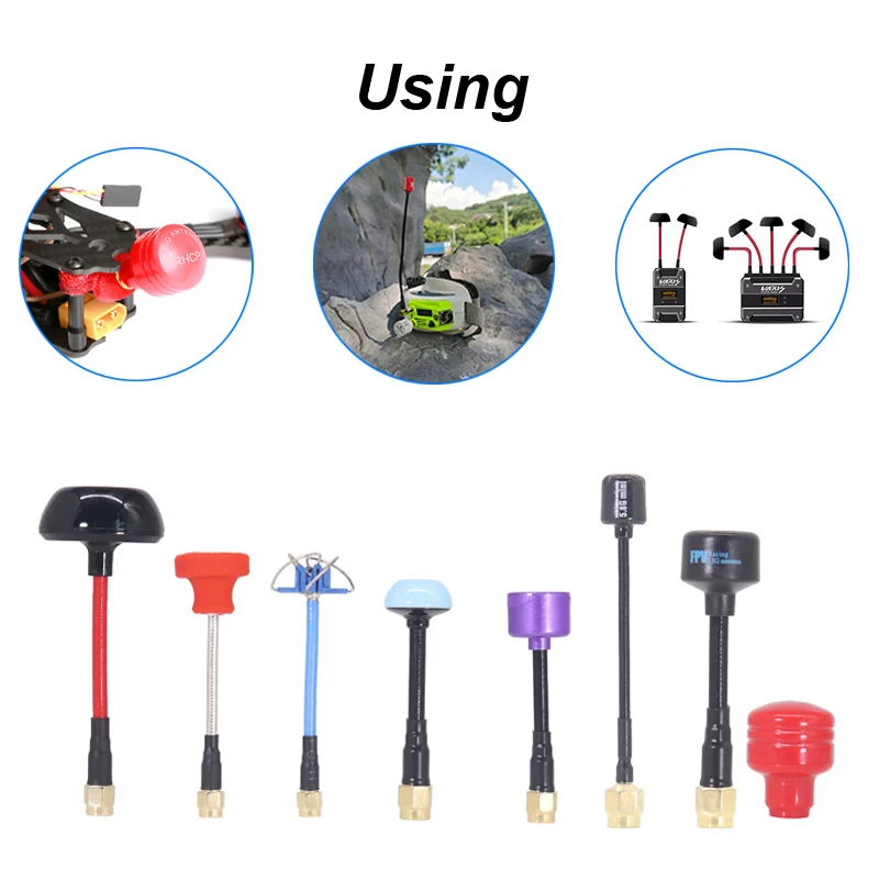 5.8GHz 5.8G High Gain 5DBI Circular Polarized Transmitter Four Leaf Clover Antenna For Professional FPV Racing Drone