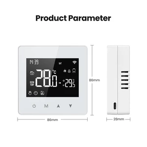 Smart gas boiler is avatto-tear, temperature controller, low power battery, Wi-Fi, Zigbee, Tuya, Alexa, Google Home, Alice 6 Main Sales Temperature Controller - №4