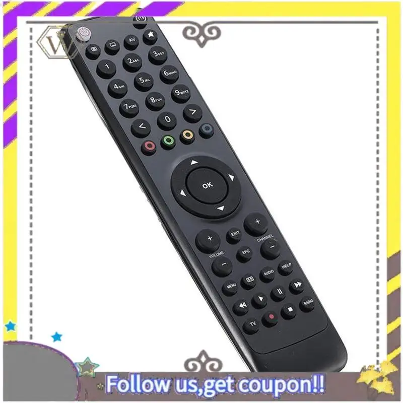 AU33-2X Replacement Remote Control With Light Satellite Receiver For VU+ SOLO 2/Meelo Se/Vu Solo2 Se SAT TV Set-Top BOX