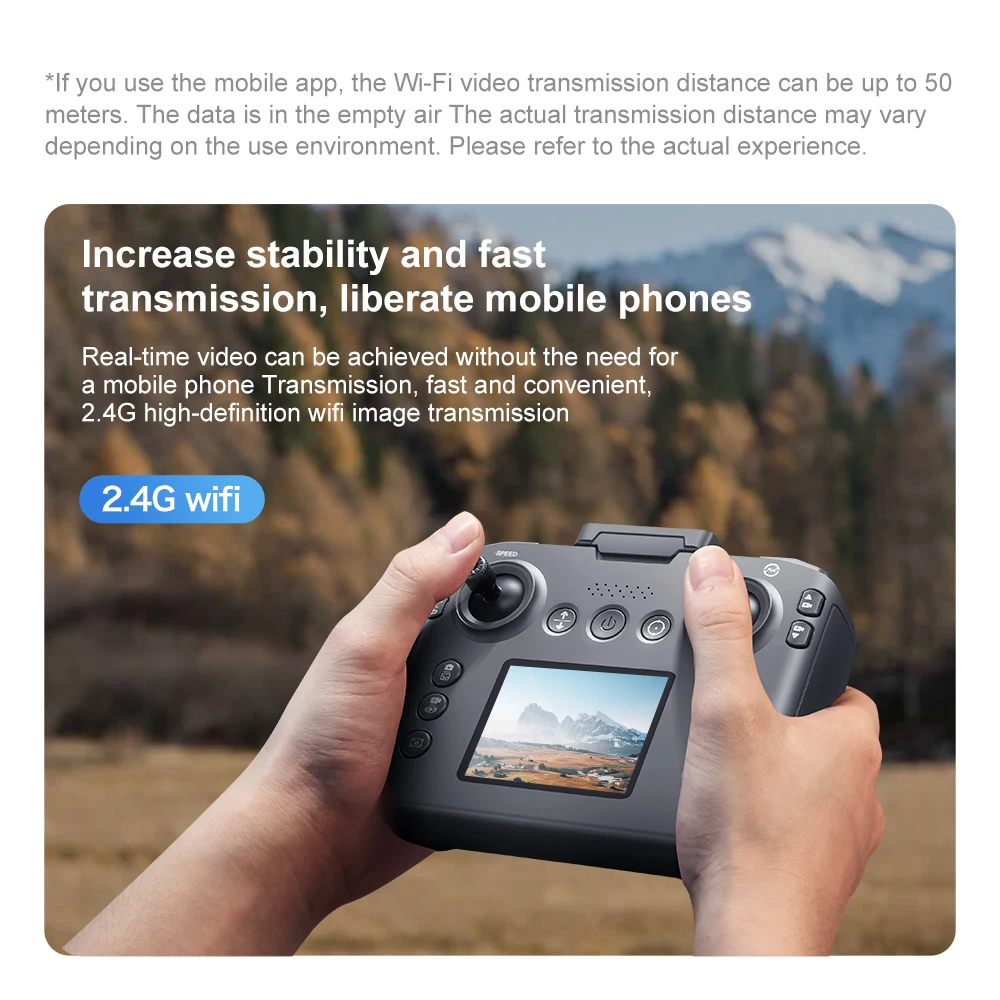 

Brushless Screen Optical Flow Positioning Intelligent Obstacle Avoidance Aerial Drone Obstacle Avoidance Screen RC Drone Toy